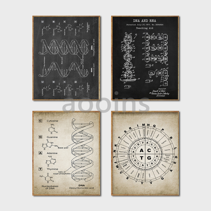 DNA Patent Wall Art Genetics P – Star Map Poster recenzja i cena