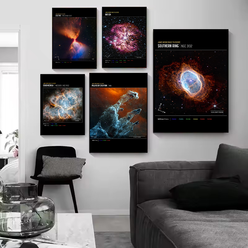 Teleskop Jamesa Webba Fotograf – Star Map Poster recenzja i cena
