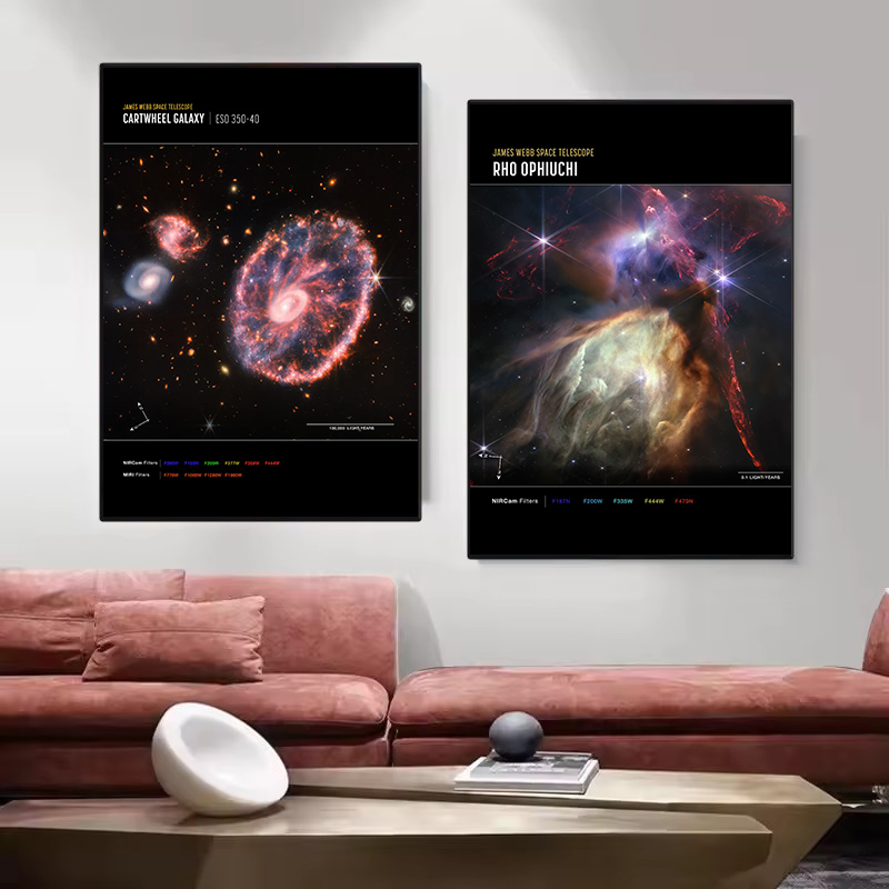 Teleskop Jamesa Webba Fotograf – Star Map Poster recenzja i cena
