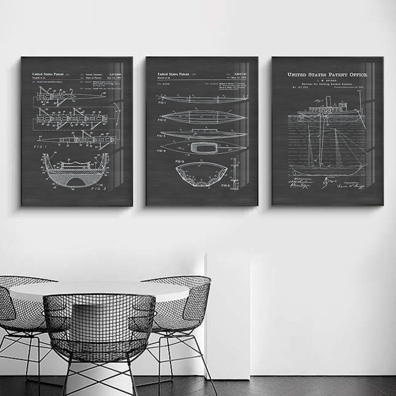 Prosty Czarno-Biały Szary Amer – Star Map Poster recenzja i cena