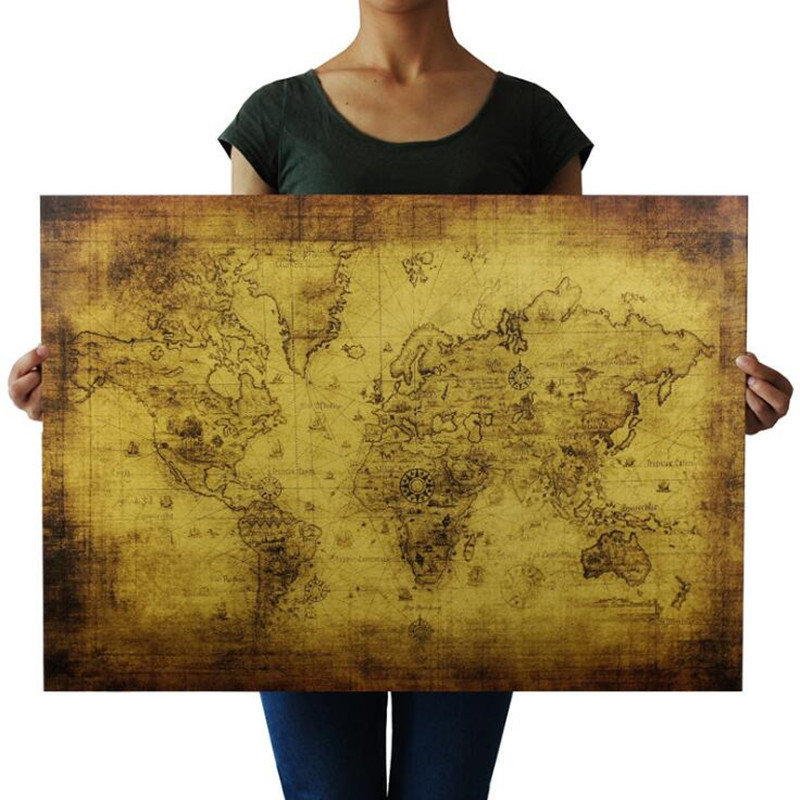 Duży 72.5X51.5cm Vintage The O – Star Map Poster recenzja i cena